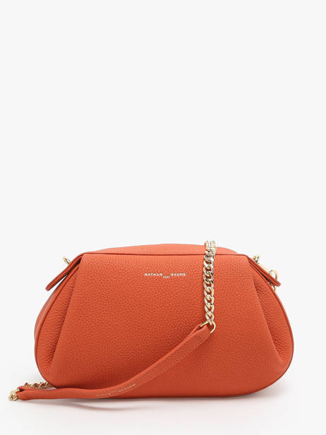 Cross Body Tas Nymphea Leder Nathan baume Oranje nymphea 2 ander zicht 4